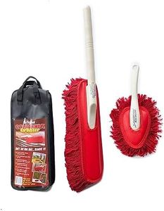 The Original California Car Duster Detailing Kit with Plastic Handle, Model Number: 62445 , Red