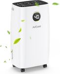 12L/Day Compressor Dehumidifier with 2.5L Water Tank, Quiet & Energy Efficient Dehumidifiers with Laundry Drying, Humidity Sensor & Indicator, 24H Timer,Ideal for Home/Office Damp and Condensation