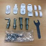 BabyDan Range of Stair Gates Spare Fitting Kits (BabyDan MultiDan Metal Fittings Kit)