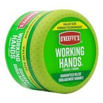 O'Keeffe's Working Hands Hand Cream, Heals, Relieves and Repairs Extremely Dry, Cracked Hands, Boosts Moisture Levels, Value Jar 6.8oz/192g, (Pack of 1) K1680004