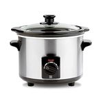 Lakeland 1.5L Slow Cooker – Ideal For 1 – 3 People With 3 Heat Settings & Dishwasher Safe Pot