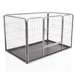 Heavy Duty Puppy Playpen by Cozy Pet 75.5cm High, Size Large - Rabbit Run Enclosure Dog Cage or Crate Whelping Box with Heavy Duty ABS Floor HDDP03 (We do not ship to Channel Islands)