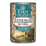 Eden Foods Butter Beans, Baby Lima, 398ml