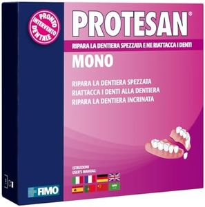 Protesan Mono - Riparatore per Dentiere Spezzate, Incrinate o Che Hanno Perso un Dente