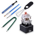 Keyboard Switch Opener Kit with Switch Puller Switch Clamp Keycap Puller Switch Puller for Cherry Mx Switches Mechanical Keyboard