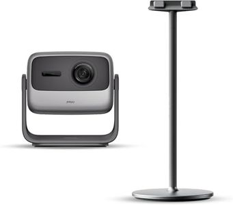 JMGO N1S Ultimate Triple Laser 4K Projector with Projector Floor Stand