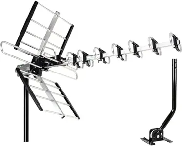Five Star Outdoor HDTV Antenna up to 200 Mile Long Range, Attic or Roof Mount TV Antenna, Long Range Digital OTA Antenna for 4K 1080P VHF UHF
