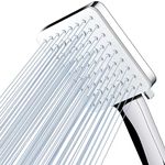 Magichome Shower Head High Pressure, Power Shower Head with 6 Modes (Without Hose), Universal Handheld Shower Head for Low Water Pressure