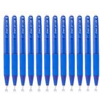 Pilot BP-1 RT 0.7mm Fine Tip Ball Pen with Soft Rubber Grip | Blue Ink, Pack of 12