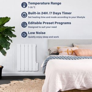 BTGGG 900W Electric Oil Radiator Heater – Portable Home Heating