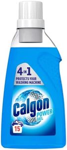 Calgon 4-in-1 Washing Machine Cleaner and Water Softener Gel 750 ml, Removes Limescale, Residue, Dirt, Rust & Malodours, Deep Clean