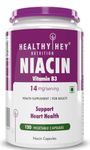 HealthyHey Nutrition Niacin Vitamin B3 120 Veg. Capsules