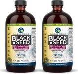 Amazing Herbs Cold-Pressed Black Seed Oil - 470ml (Pack of 2)