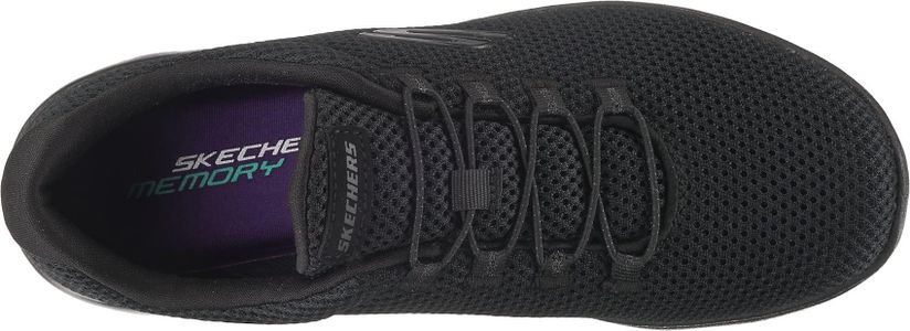 Skechers Women’s Summits Sneakers – Black, Size 6 UK