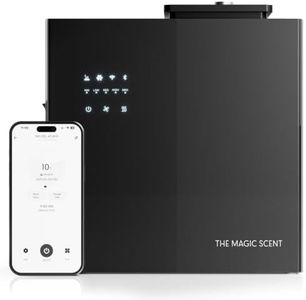 The Magic Scent TMS 300 Pro HVAC Scent Diffuser - Covers Up to 5000 sq. ft | Standalone or HVAC oil diffuser with WiFi & Bluetooth App, 70ml Oil Included, Ultra-Silent Operation, Home & Hotel Diffuser