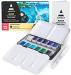 ARTEZA Watercolor Paint Set, 12 Oce