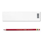 PRISMACOLOR COL-ERASE Pencil, Erasable Colored Pencils № 1277, 12 Pack, Carmine Red (20045)