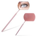 Molain Lash Extension Mirror 1 Piece Golden Color Square Eyelash Lift Tint DIY Practic Applicator Supply View Eye Accessories Mouth Examination Tool