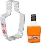 Ann Clark Cookie Cutters Liquor Bottle Cookie Cutter, 4.5"