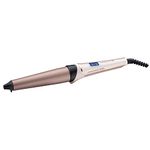 Remington PROluxe Curling Wand (25mm-38mm Barrel, Grip Tech Coating, OPTIheat Technology for Long-Lasting Results, PRO+ 185°C Setting for Healthier Styling, Fast 30 Second Heat Up, 120°C-210°C) CI91X1