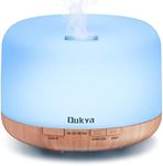 Dukya 500ml Essential Oil Diffuser, 5 in 1 Ultrasonic Aromatherapy Fragrant Oil Humidifier Vaporizer, Timer and Auto-Off Safety Switch