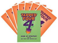 Tapped Four - Family Game - Strategy, Luck, Laughter, and Nonstop Fun! - Up to 8 Players