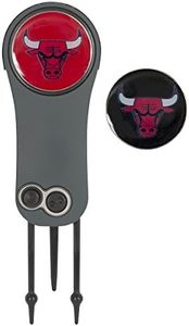 Team Effort NBA Chicago Bulls Switchblade Repair Tool & 2 Ball Markers