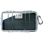 Waterproof Case | Pelican 1060 Micro Case - for iPhone, cell phone, GoPro, camera, and more (Black/Clear)