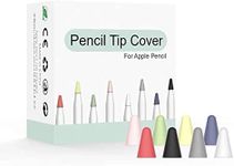 DGBAY 8 Pack Touchscreen Silicone Pencil Nib/Tip Protector Cap Compatible for Apple Pencil 1st/2nd,Pencil Tip Replacement Cover (Mixed)