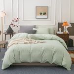 Janlive Washed Cotton Duvet Cover Q