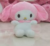 kKurromi Melody Plush Toy, Kawai Stuffed Doll Soft Toys for Kids Girls and Boys, Anime Girl Plush Dolls!Ideal Gift for Girls! Pink 22cm