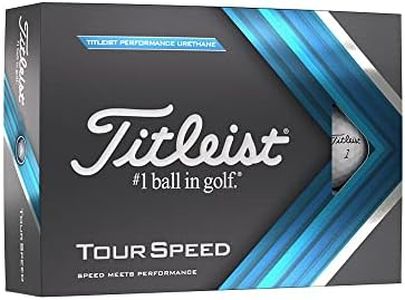 Titleist Unisex Adult White Golf Balls, White, Dozen US