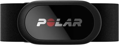 Polar H10 Heart Rate Monitor - ANT + , Bluetooth - Waterproof HR Sensor with Chest Strap - Built-in memory, Software updates - Works with Fitness apps, Cycling computers, Sports and Smart watches