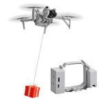 iEago RC Mini 4 Pro Airdrop System Payload Delivery and Transport Dropper with Landing Gear for DJI Mini 4 Pro Drone Fishing Bait Release, Hook Drop, Wedding Clip,Search&Rescue Props