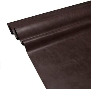 Leather Repair Patch Kit 25 x 50 Inches, Self-Adhesive Leather Tape Upholstery Vinyl Sticker for Couches, Sofa, Furniture, Car Seats, Bags, Jackets (Crazy Horse)