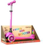 Campior Pink Mini 3 Wheel Scooter f