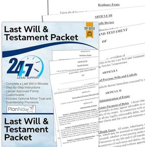 PlanNow 2024 Last Will and Testament Package with Minor's Trust, Guardianship Provisions, and Comprehensive Legal Support