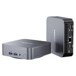 GEEKOM Mini PC GT13 13th Gen Intel i9-13900H Mini Computers(14 C/20T Up to 5.4GHz) 32GB DDR4/2TB PCIe Gen 4 SSD Windows 11 Pro Support Wi-Fi 6E/Bluetooth 5.2/USB 4.0/2.5G LAN/8K/Quad Displays