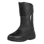 Texpeed Leather Motorcycle Boots For Men - 100% Waterproof Long Cut CE Approved Touring/Cruiser Biker Shoes - Black - UK 9