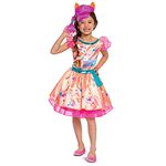 Sunny Starscout Deluxe Costume for Girls, Official My Little Pony Tutu Dress Character Outfit, Kids Size Small (4-6x)