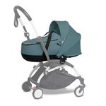 Stokke YOYO Newborn Shell - Firm Carrycot-Style Bassinet for YOYO³ Stroller - Birth to 9kg - Frame Sold Separately, Aqua