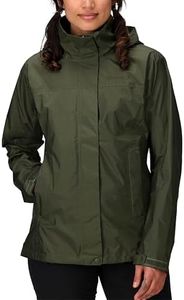 MARMOT Women's PreCip Eco Lightweight & Waterproof Rain Jacket, Nori - Latest Collection, Medium