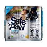 Safe Paw Pet Safe Ice Melt, 100% Salt and Chloride Free with Traction Agent, Non-Toxic, Fast Acting, Lasts 3X Longer – 22 Lbs