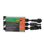 Grid Tie Micro Inverter 10.8V30V Power Inverter DC to AC Solar Microinverter Sine Wave Inverter (GMI-180L-AC110V)