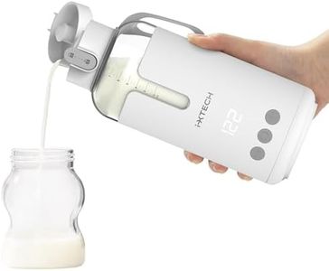 IXTECH Portable Water Warmer for Baby Formula, Milk, 8 oz., Electric Warming with Adjustable Temperature Control, Leak-Resistant Spout, Rechargeable and Wireless