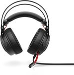 HP OMEN 800 Gaming Headset, DTS Headphone X, Noise-Cancelling Folding Mic, Black