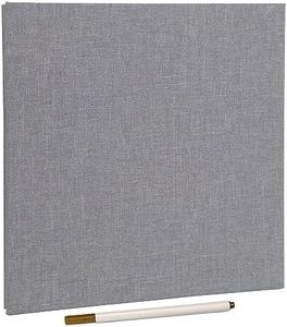 Large Photo Album Self Adhesive for 4x6 8x10 Pictures Scrapbook Magnetic Album DIY Scrap Book 60 Sticky Pages with A Metallic Pen,grey