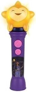 ekids Disney Wish Toy Microphone for Kids, Musical Toy with Built-in Music, Kids Microphone Designed for Ages 3 and Up, WH-070