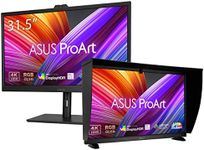 ASUS ProArt Display OLED PA32DC Professional Monitor – 31.5-inch, 4K UHD (3840 x 2160), 99% DCI-P3, Built-in Colorimeter, HDR-10, HLG, ΔE < 1, USB-C, HDMI, Calman Ready, ColourSpace Integration