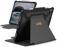 URBAN ARMOR GEAR UAG Designed for iPad Air 13" Case M4/M3 2025-2026 - Rugged Multi-Angle Viewing Folio Cover with Pencil Holder & Adjustable Stand, Metropolis SE, Black/Bronze